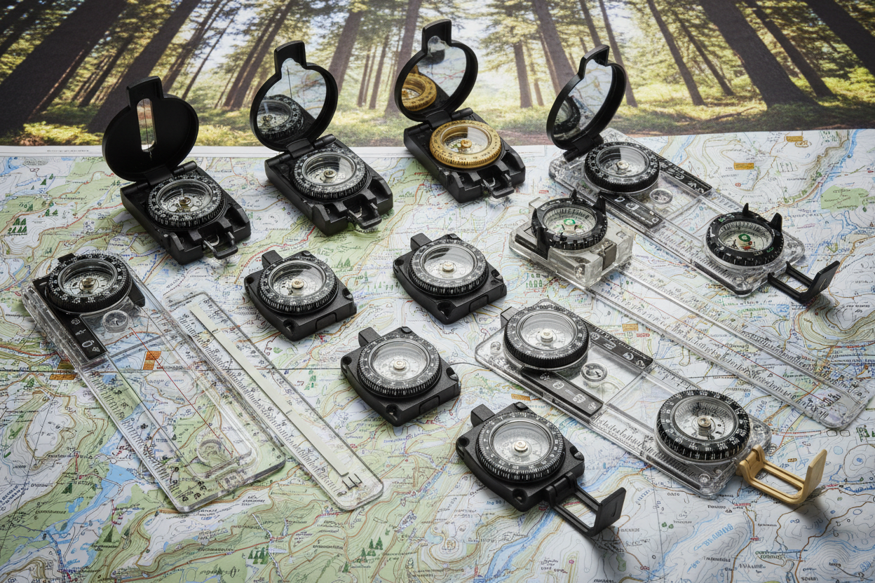 Best Compasses for Orienteering & Hiking: Thumb & Baseplate – Elanique