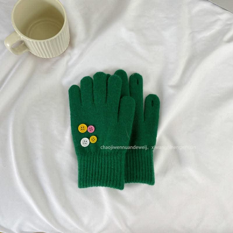 Facial Expression Bag Gloves For Women