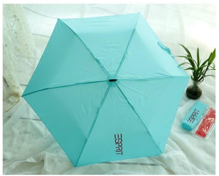 4 Colors Small Pocket Folding Pencil Umbrella Ultra-thin Light Mini Umbrella Rain Women Umbrella for Men Sun Rain Gear Parasol - Elanique