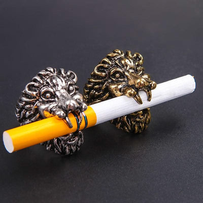New Cigarette Holder Rack Stand Finger Ring Gadgets for Men Smoking Pipe Smoking Accessories - Elanique