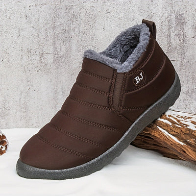 Women Winter Boots Slip On Winter Shoes for Women Ankle Boots Female Snow Boots, Winter Ankle Boots for Women, Snow Boots for Women High Quality Non Slip, Shoes for Women Winter, Fleece Boots, High Quality Winter Boots