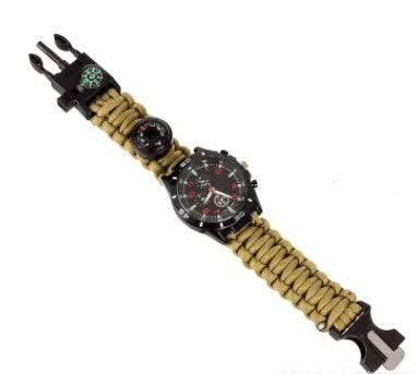 Compass Woven Watch with Multi-Function Watch