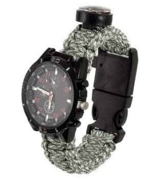 Compass Woven Watch with Multi-Function Watch