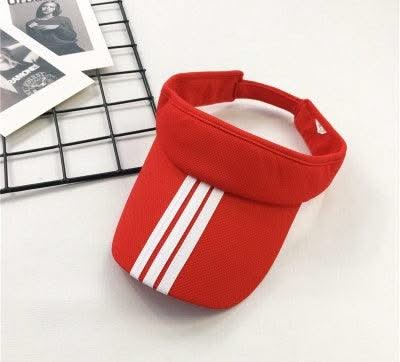 Striped Fashion Women Men Sun Visor Beanie Hats - Elanique