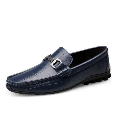 Newest Men Shoes Leather Genuine Casual Loafers Men - Elanique