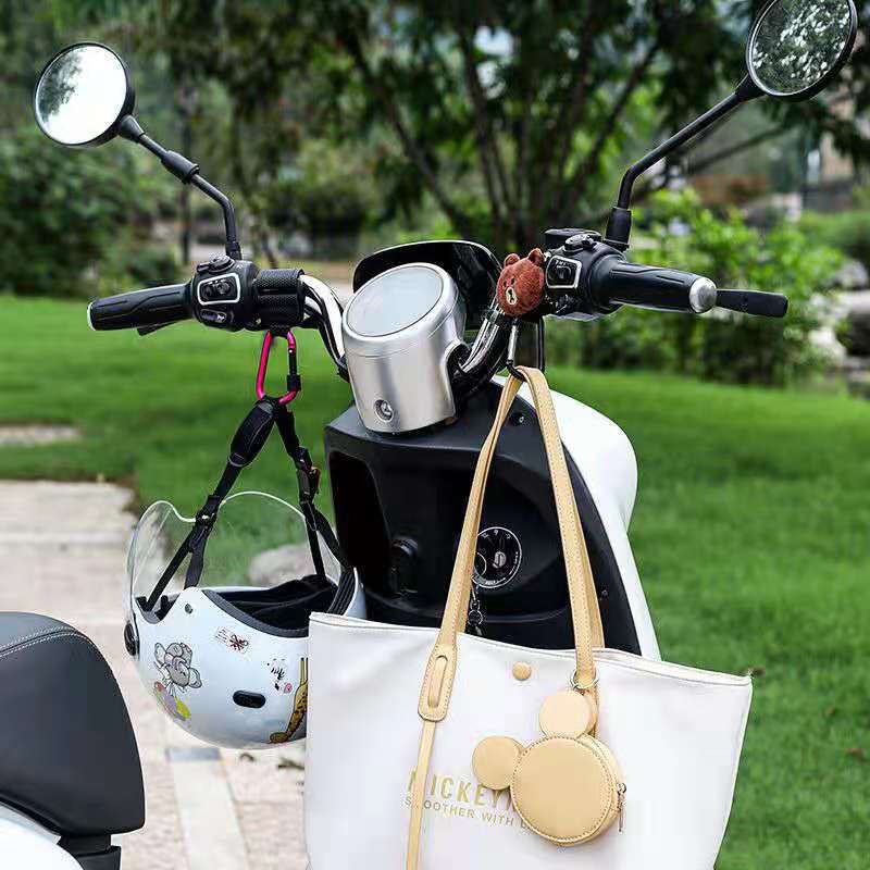 Multifunctional Bicycle Hook Electric Vehicle Motorcycle Scooter Stroller Hook Universal Hook Takeaway Hook Luggage Raincoat Storage Helmet Hook