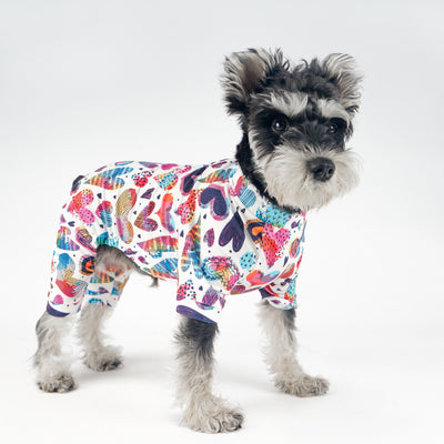 Cute Pet Pajamas for Small and Medium Dogs and Cats - Soft and Comfortable Jumpsuit for Your Furry Friend