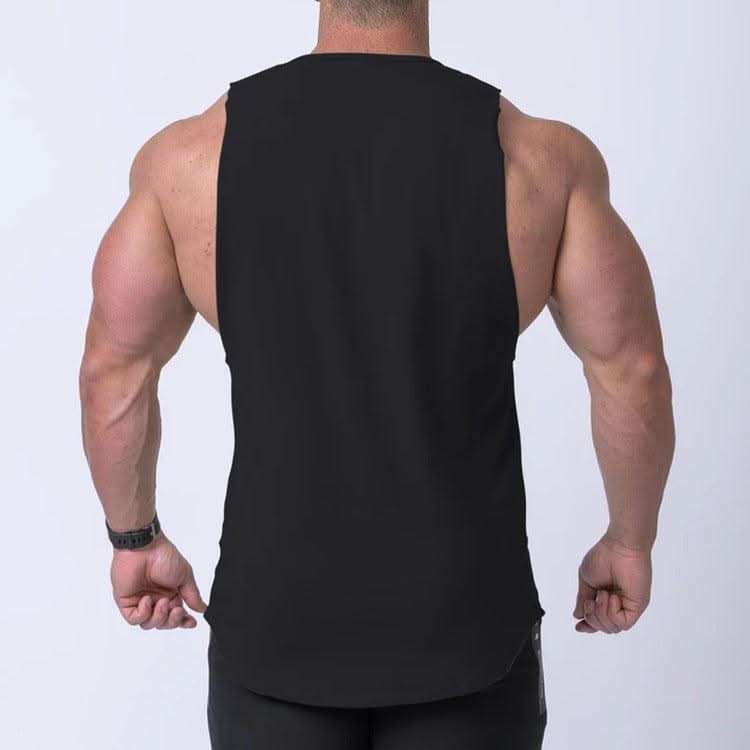 Fitness Vest Equipment Sports Sleeveless T-shirt Men - Elanique