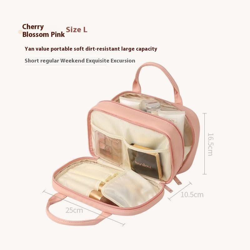 New Portable Cosmetic Bag With Large Capacity Waterproof For Women