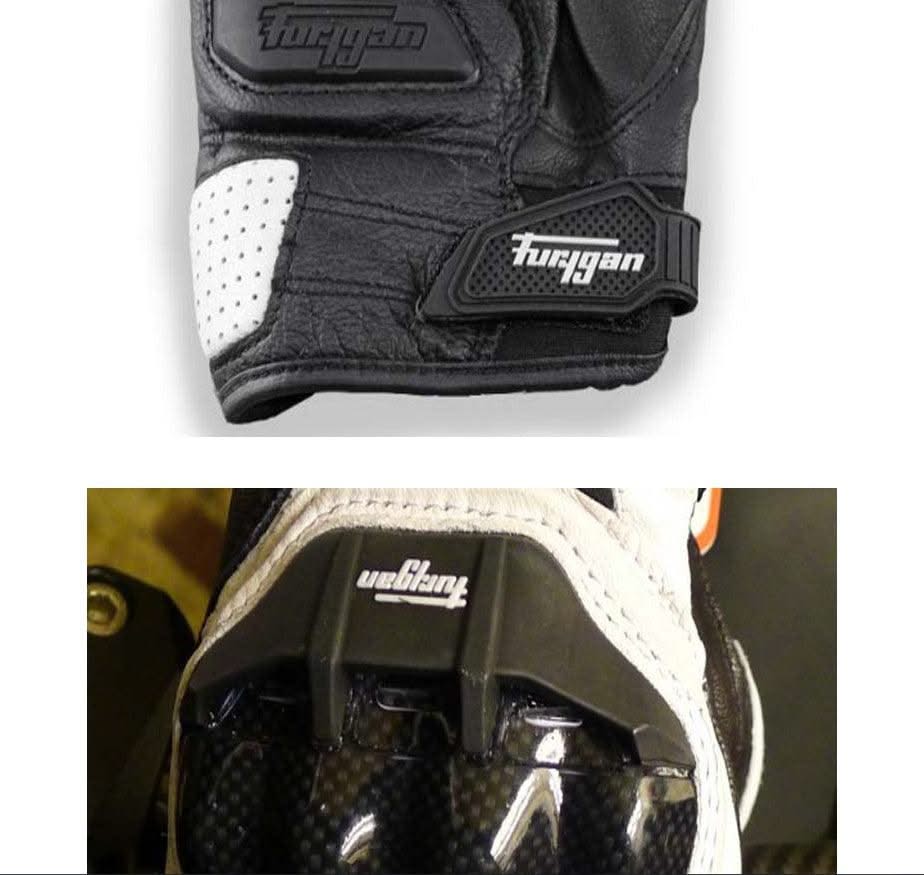 Motorcycle Locomotive Equipment Knight Carbon Fiber Leather Windproof Men and women Four Seasons Anti-fall Off-road Racing Riding Gloves