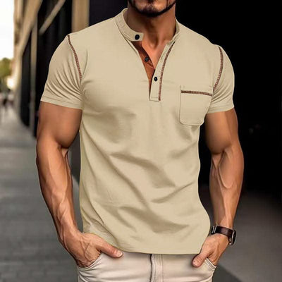 Short-sleeved Shirt Summer Casual Quick-dry For Men - Elanique