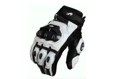 Motorcycle Locomotive Equipment Knight Carbon Fiber Leather Windproof Men and women Four Seasons Anti-fall Off-road Racing Riding Gloves