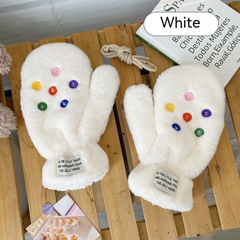 Plush Warm Gloves