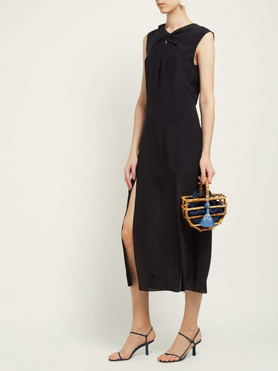 Pristine Tassel women bag bamboo bag - Elanique