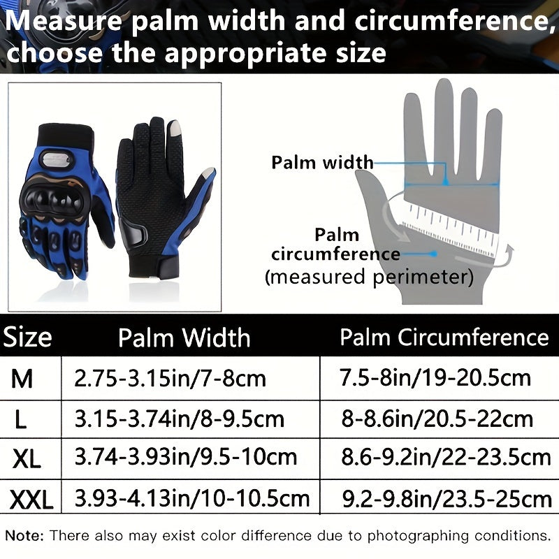 Suitable For Motorcycles, Road Bikes, Off-road Motorcycles, Spring, Summer, Autumn, And Winter Unisex Finger Touch Screen Gloves For Men And Women, Breathable Cycling Gloves, Motorcycle Gloves, Bicycle Gloves. Christmas Gift