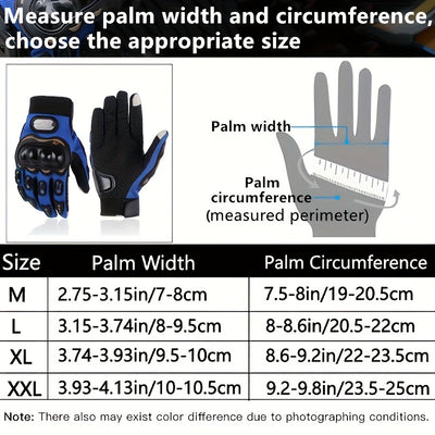 Suitable For Motorcycles, Road Bikes, Off-road Motorcycles, Spring, Summer, Autumn, And Winter Unisex Finger Touch Screen Gloves For Men And Women, Breathable Cycling Gloves, Motorcycle Gloves, Bicycle Gloves. Christmas Gift