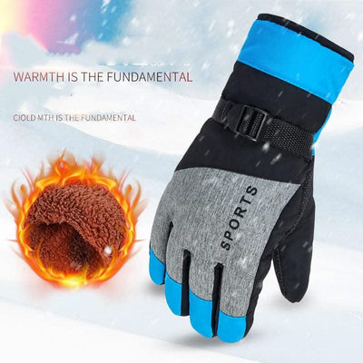 Men Ski Gloves Thickened