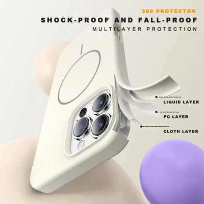 Magnetic Phone Case with Lanyard Strap