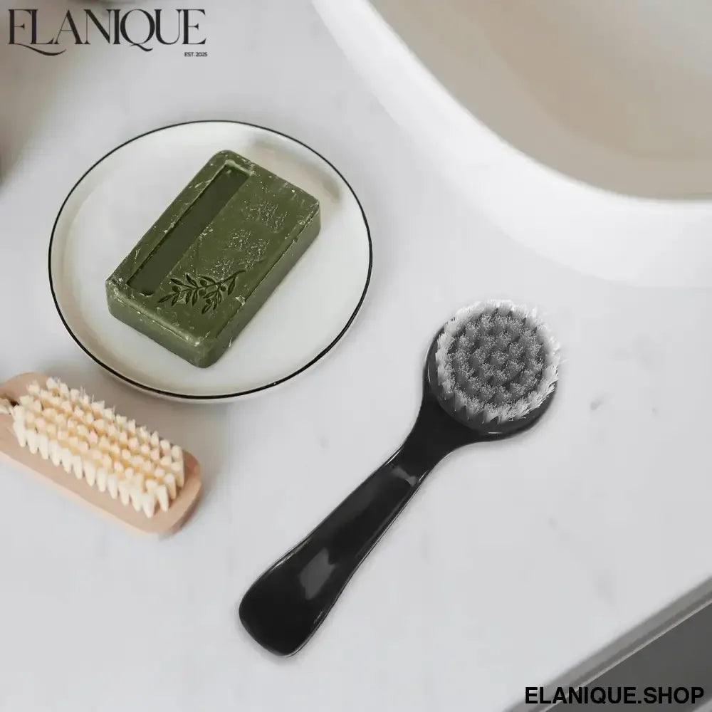 3pcs Facial Cleansing Brush Cleaning Tool For Women Soft Bristle Deep Cleaning Exfoliating Face Wash Scrubber Durable Makeup - Elanique