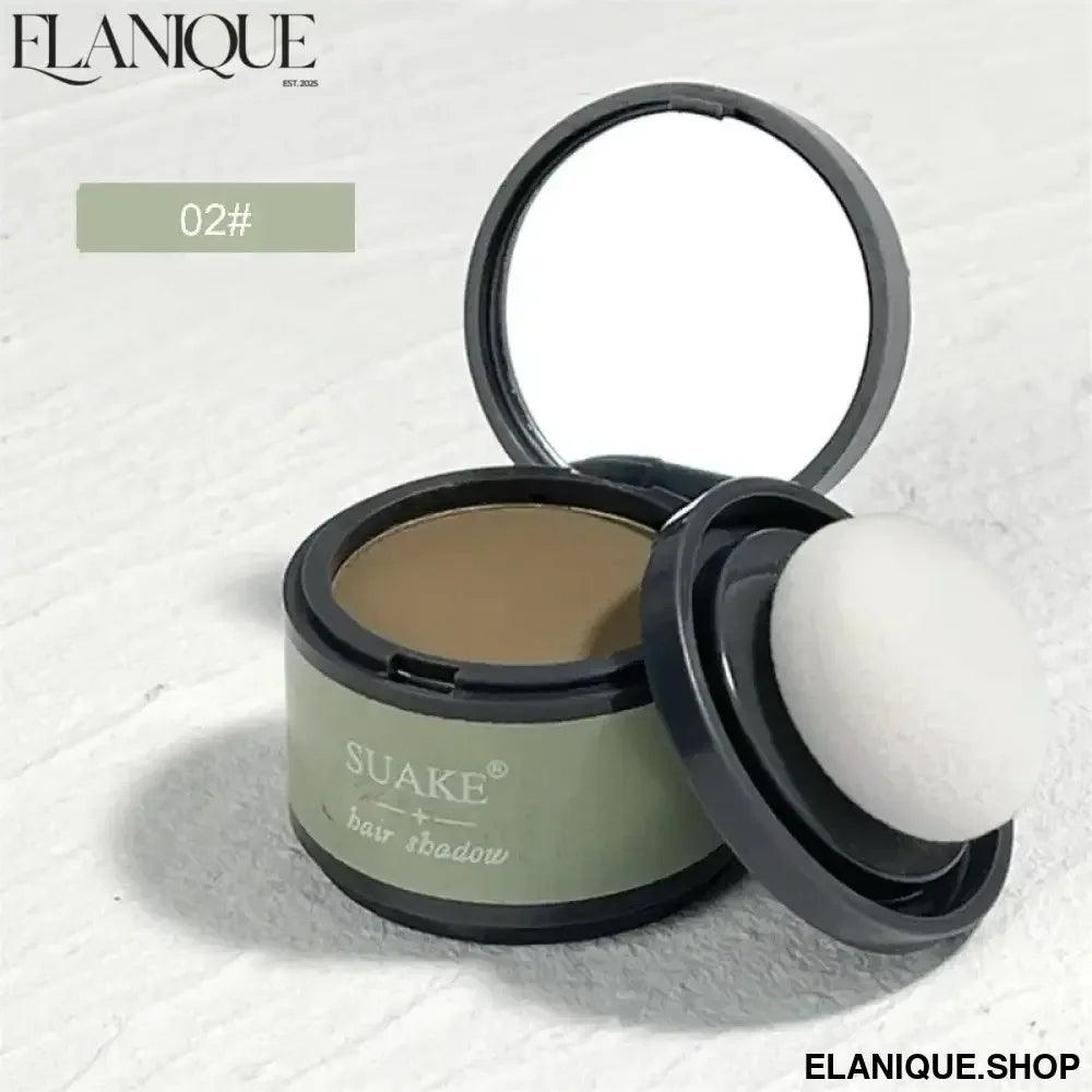 4-color Hairline Powder, Contouring Shadow Powder, Forehead Hairline Powder, Waterproof and Sweat-proof, Long-lasting - Elanique