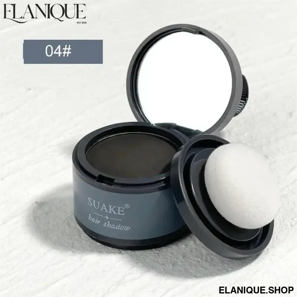 4-color Hairline Powder, Contouring Shadow Powder, Forehead Hairline Powder, Waterproof and Sweat-proof, Long-lasting - Elanique