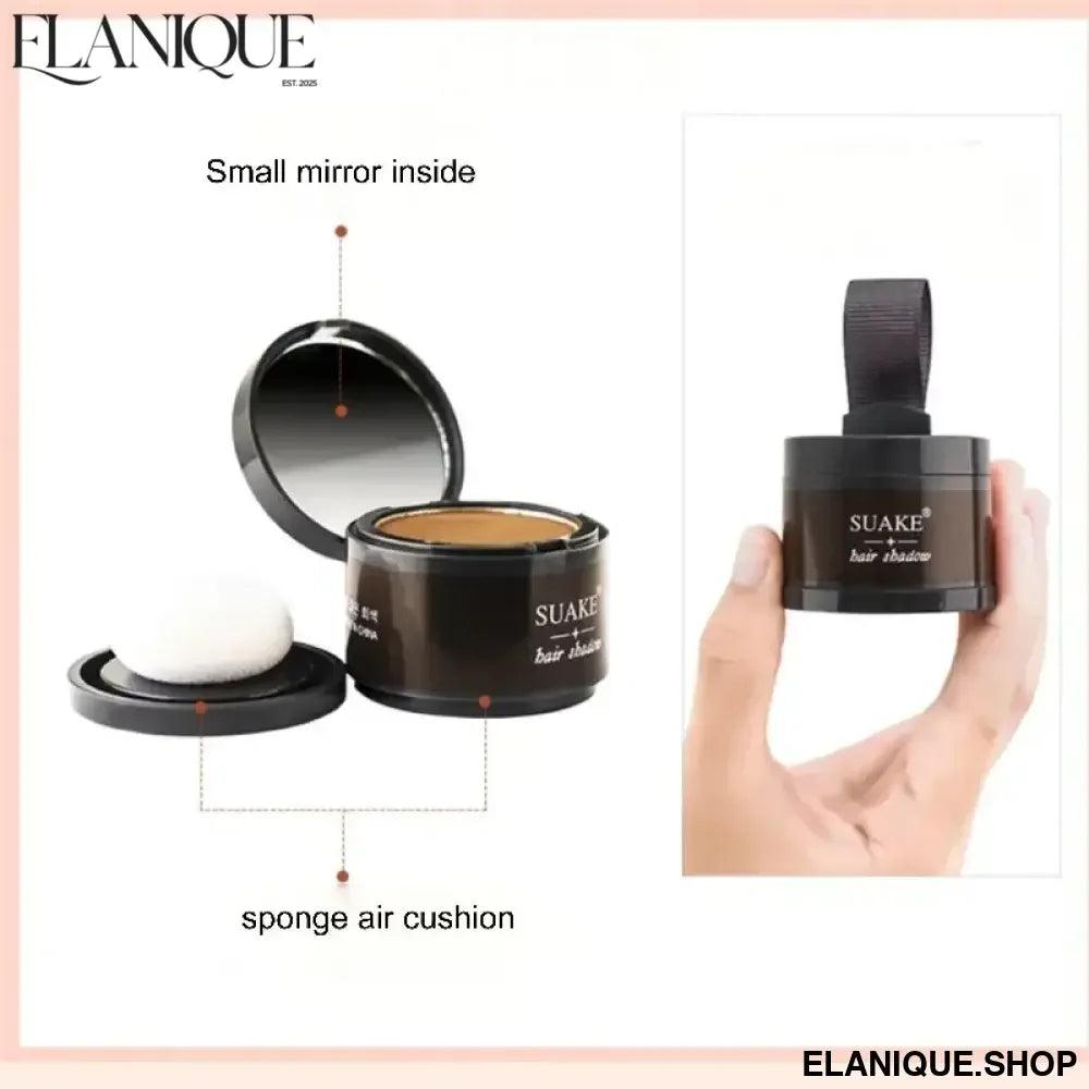 4-color Hairline Powder, Contouring Shadow Powder, Forehead Hairline Powder, Waterproof and Sweat-proof, Long-lasting - Elanique