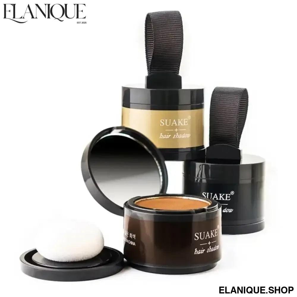 4-color Hairline Powder, Contouring Shadow Powder, Forehead Hairline Powder, Waterproof and Sweat-proof, Long-lasting - Elanique