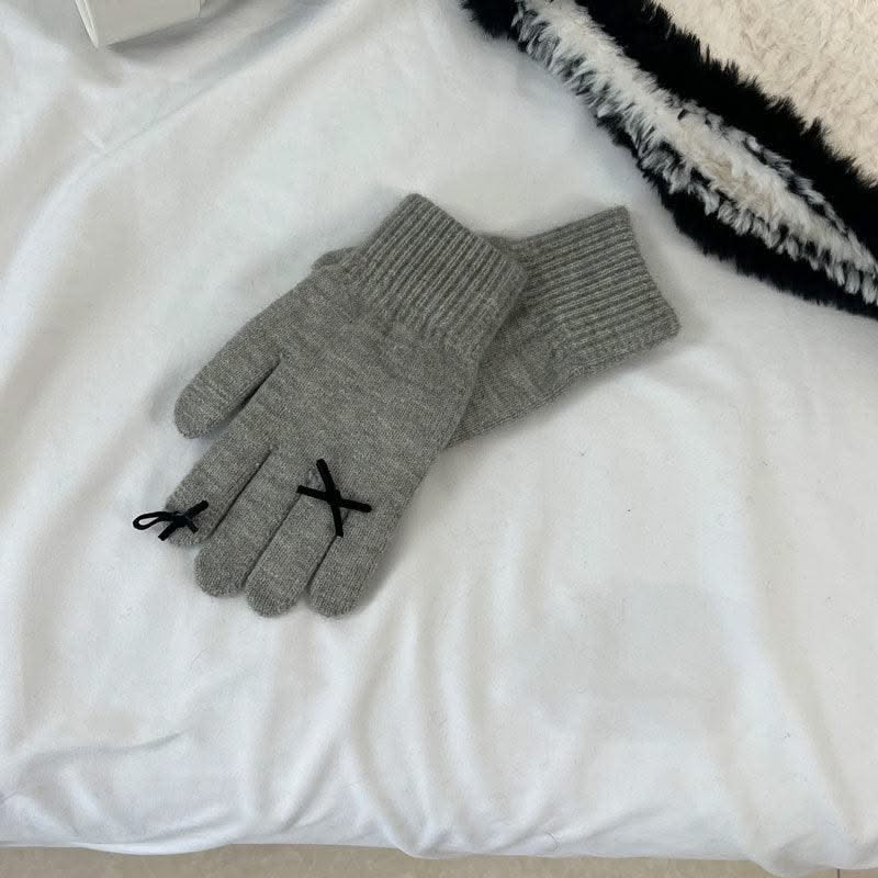 Facial Expression Bag Gloves For Women