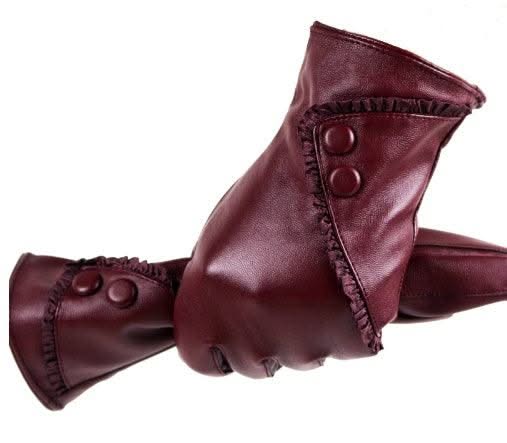EXCLUSIVE WOMEN ONLY Soft winter Leather Gloves