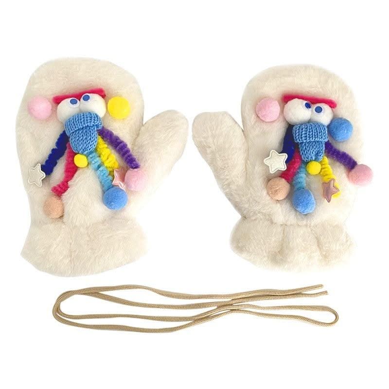 Plush Warm Gloves