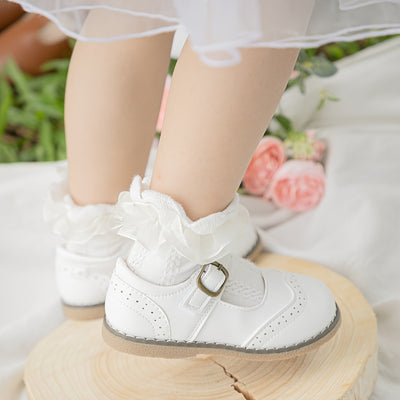 Girls Mary Jane Dress Shoes Party Wedding Shoes