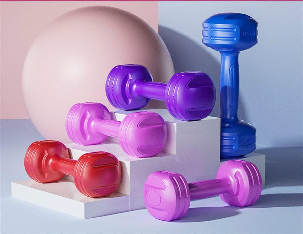 A Pair Of Fitness Equipment Women Dumbbells