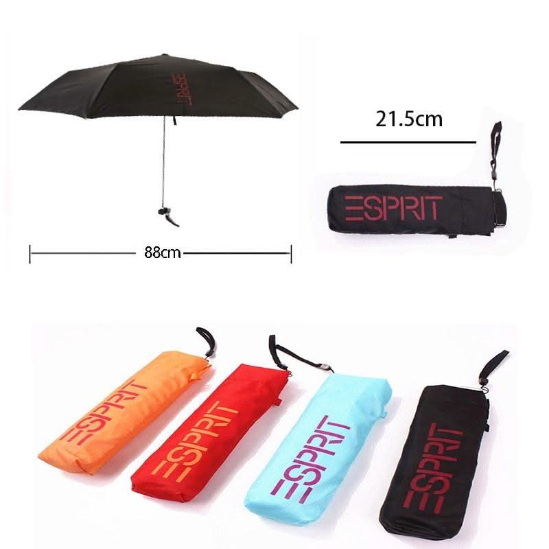 4 Colors Small Pocket Folding Pencil Umbrella Ultra-thin Light Mini Umbrella Rain Women Umbrella for Men Sun Rain Gear Parasol - Elanique