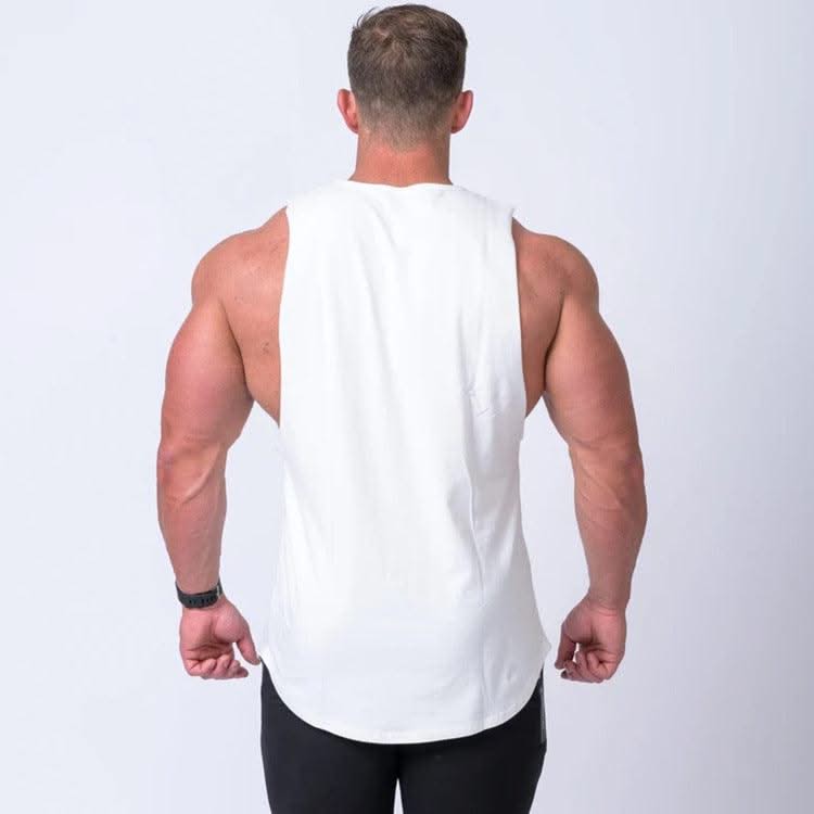 Fitness Vest Equipment Sports Sleeveless T-shirt Men - Elanique