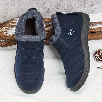 Women Winter Boots Slip On Winter Shoes for Women Ankle Boots Female Snow Boots, Winter Ankle Boots for Women, Snow Boots for Women High Quality Non Slip, Shoes for Women Winter, Fleece Boots, High Quality Winter Boots