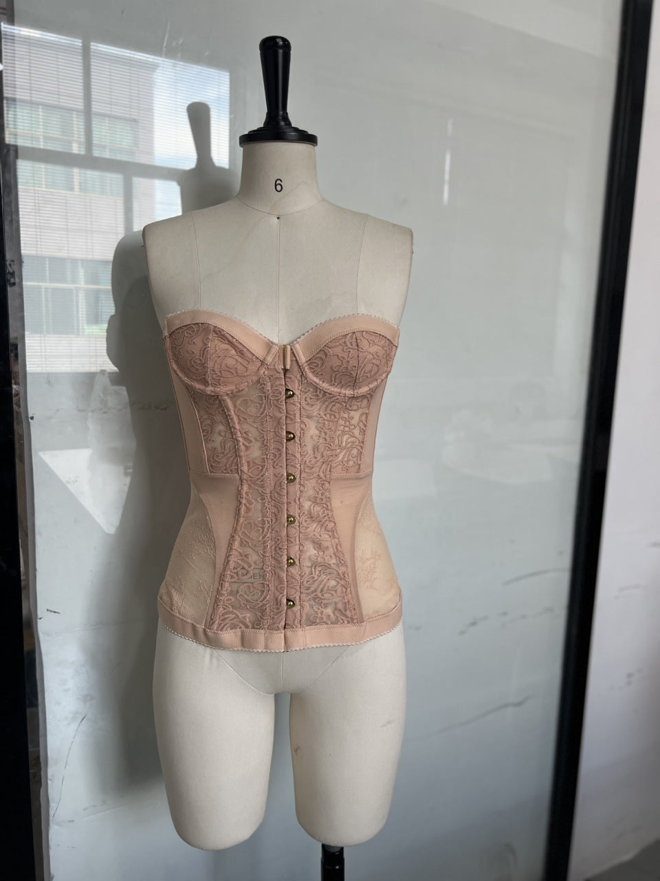 Sexy Tight Fishbone Tubular Women's Top