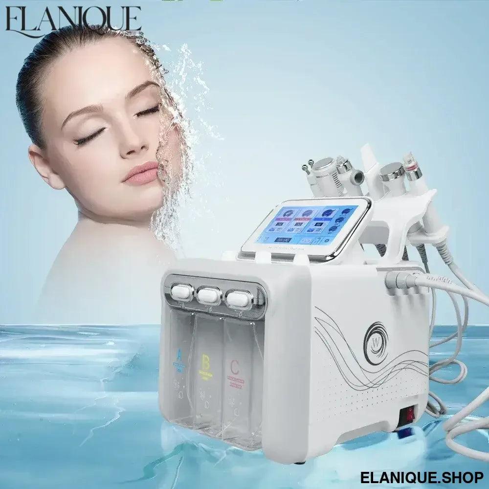 6 in 1 Facial Machine Hydra Aqua Deep Cleaning Skin Care Device(Fast Shipping) - Elanique