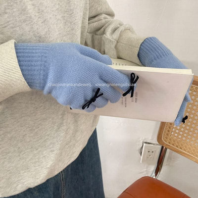 Facial Expression Bag Gloves For Women