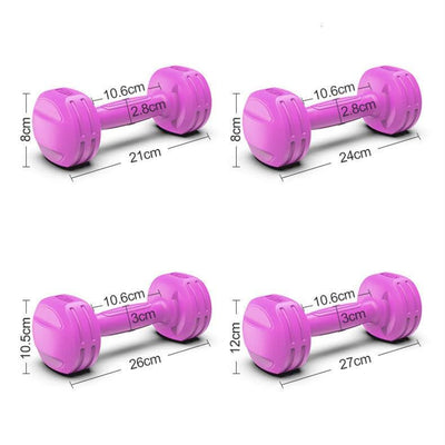 A Pair Of Fitness Equipment Women Dumbbells