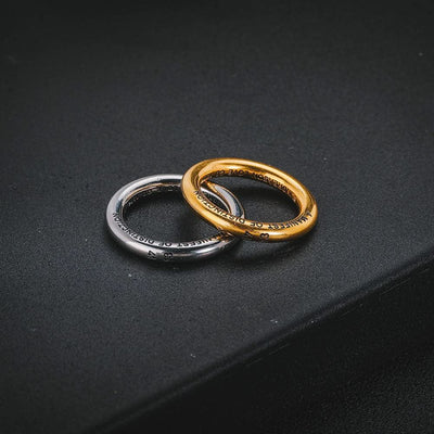 Love Ring Titanium Steel Ring - Elanique