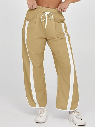 Casual Loose Drawstring Bucket Pants Women's Clothing