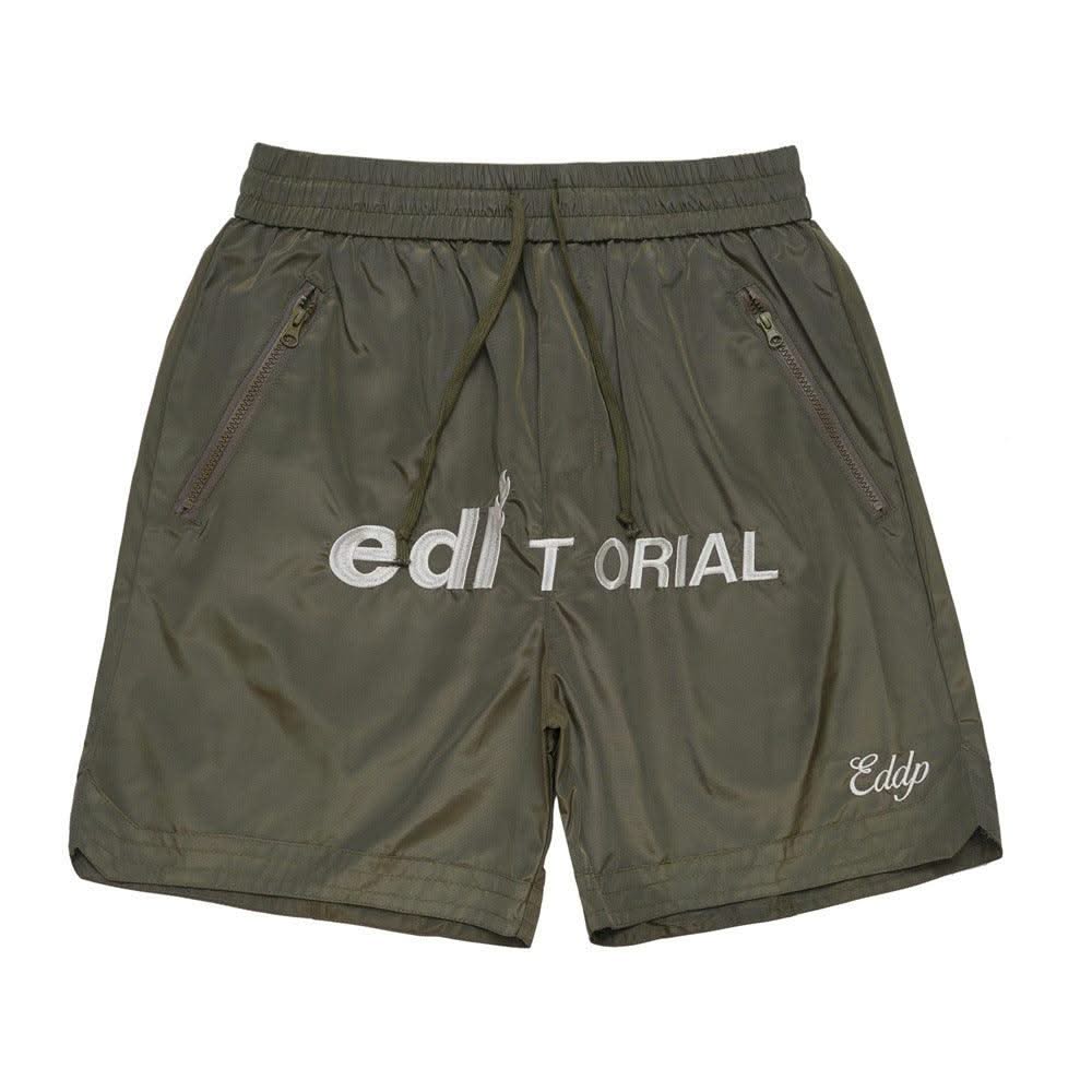 Embroidered Letters Basketball Shorts Men