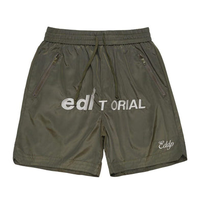 Embroidered Letters Basketball Shorts Men