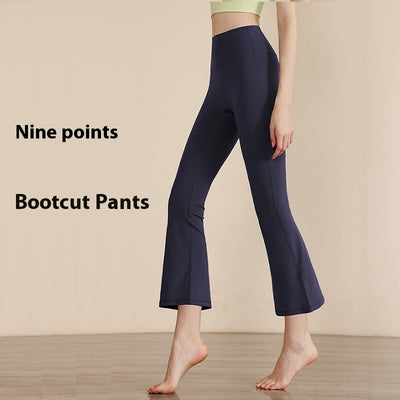 Wide Leg Yoga Pants Women's High Waist Stretch Fitness