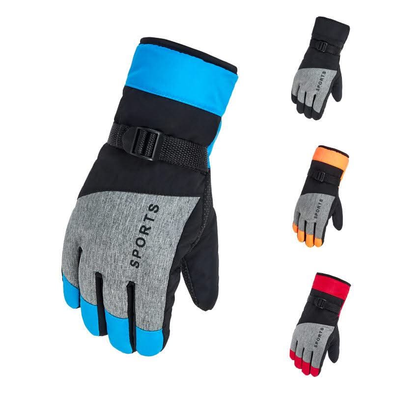 Men Ski Gloves Thickened