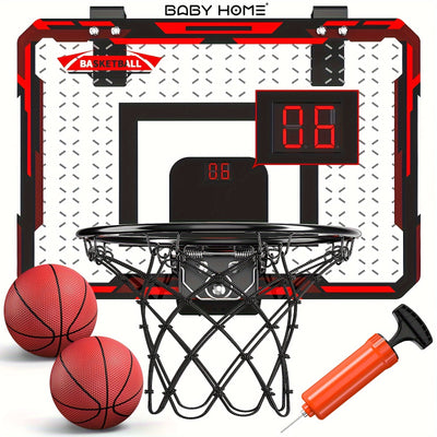 Indoor Basketball Hoop For Kids, Door Room Basketball Hoop, Mini Basketball Hoop With 2 Balls, Basketball Toys sea and beach accessories