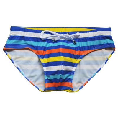 Men Striped swimwear trunks