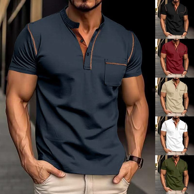 Short-sleeved Shirt Summer Casual Quick-dry For Men - Elanique