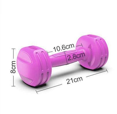 A Pair Of Fitness Equipment Women Dumbbells