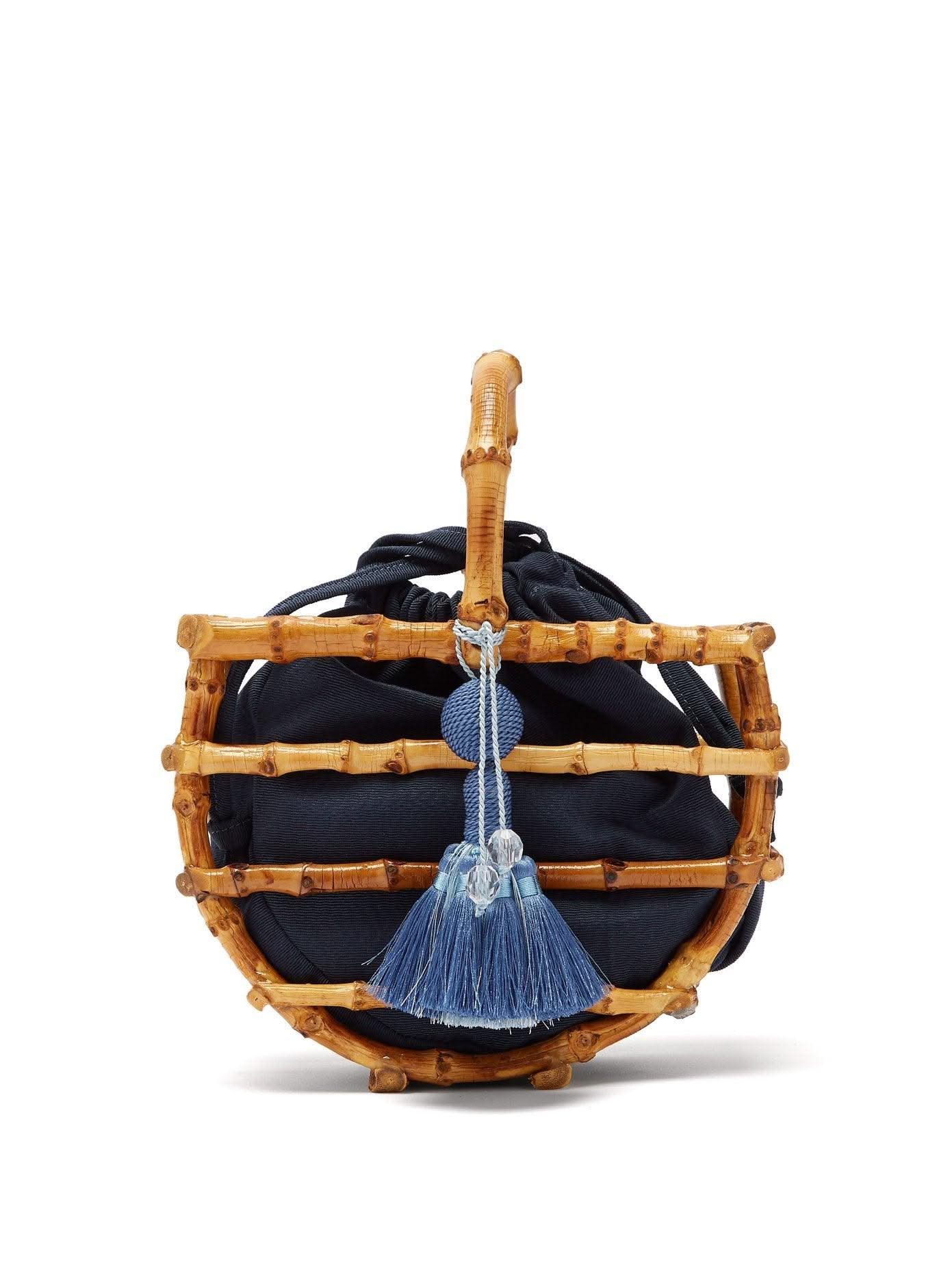 Pristine Tassel women bag bamboo bag - Elanique